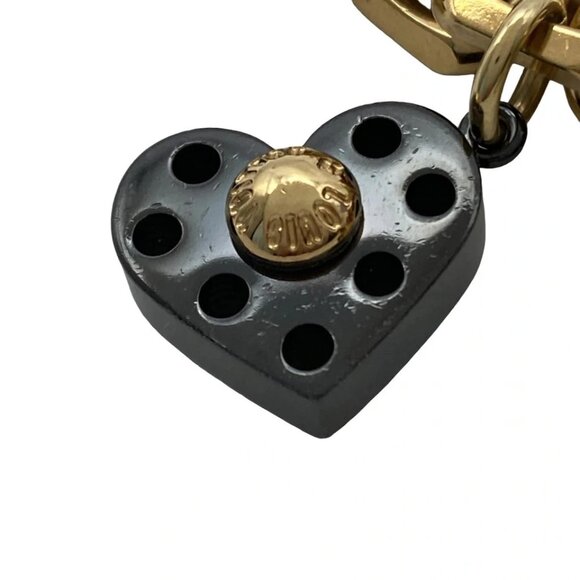 LOUIS VUITTON Collier Hide and Seek Gold Black - Necklace 637-082525 - Picture 4 of 5